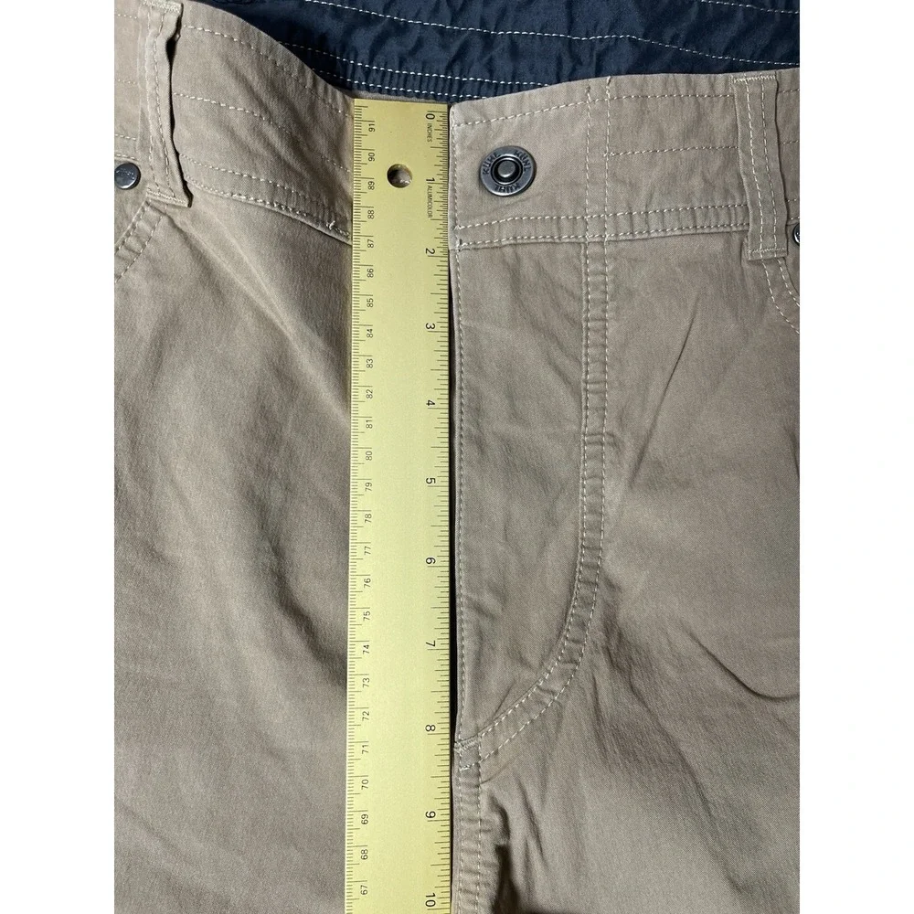 KÜHL Patent Pending Hiking Shorts Mens 38 Beige Comfort Outdoor